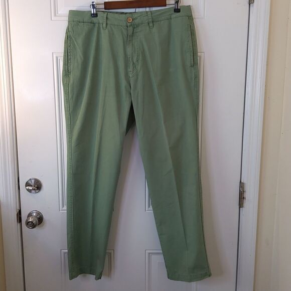 Vintage 1946 green four-pocket chinos pants - Picture 5 of 17